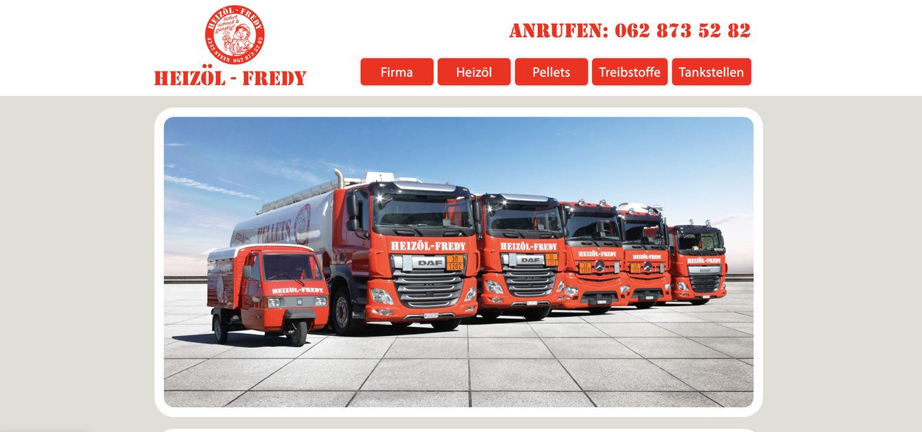 Screenshot heizoel-fredy.ch